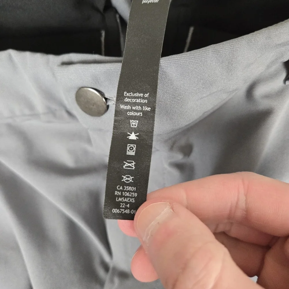 LULULEMON‎ Pants Mens 31x28 Commission Classic Warpstreme Chino Gray Casual